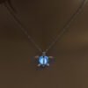 Moon Glowing Stone Healing Necklace – Luminous Pendant for Women